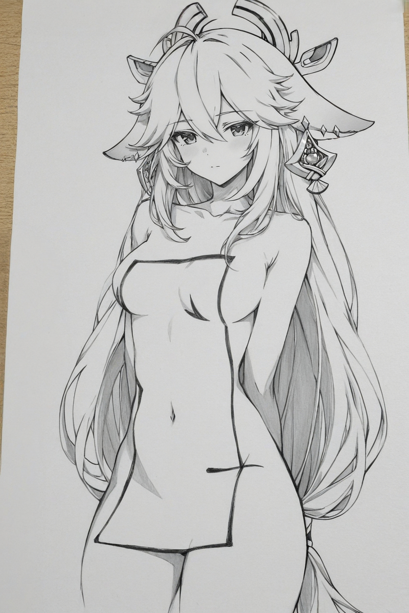 Yae Miko-pixiv插画-作品交流服务