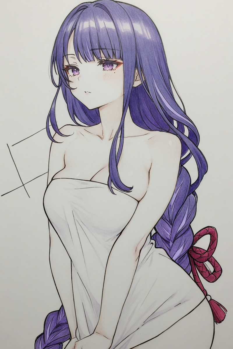 Raiden Shogun-pixiv插画-作品交流服务