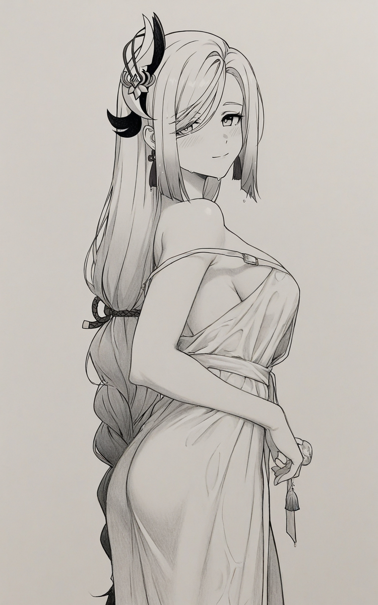 Shenhe-pixiv插画-作品交流服务