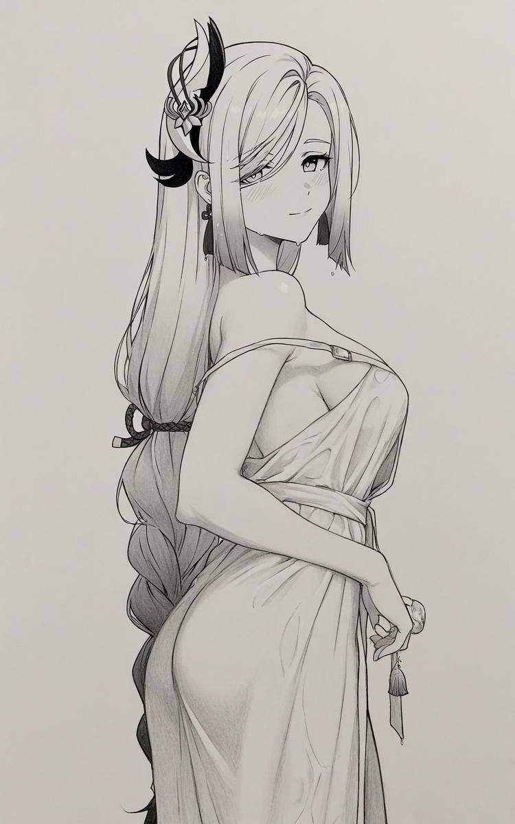 Shenhe-pixiv插画-作品交流服务
