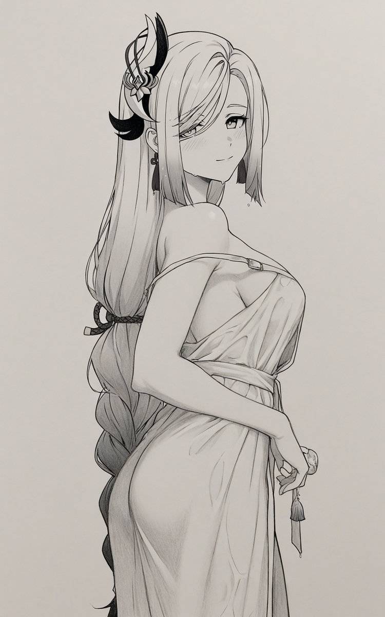 Shenhe-pixiv插画-作品交流服务