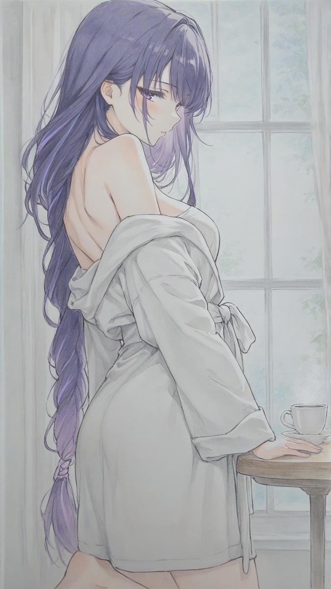 Raiden Shogun-pixiv插画-作品交流服务