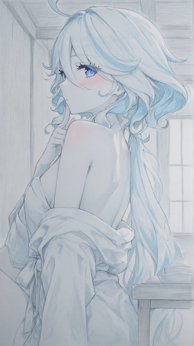 Furina-pixiv插画-作品交流服务