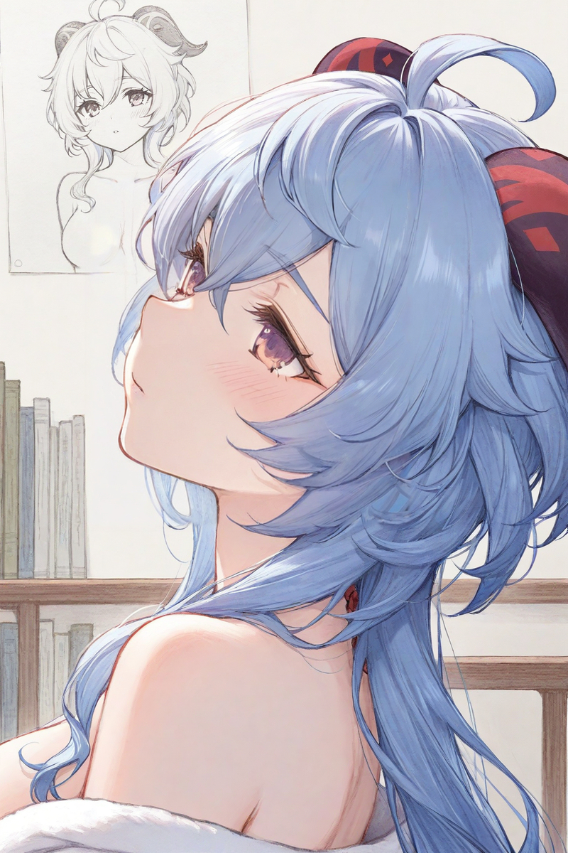 ganyu-pixiv插画-作品交流服务