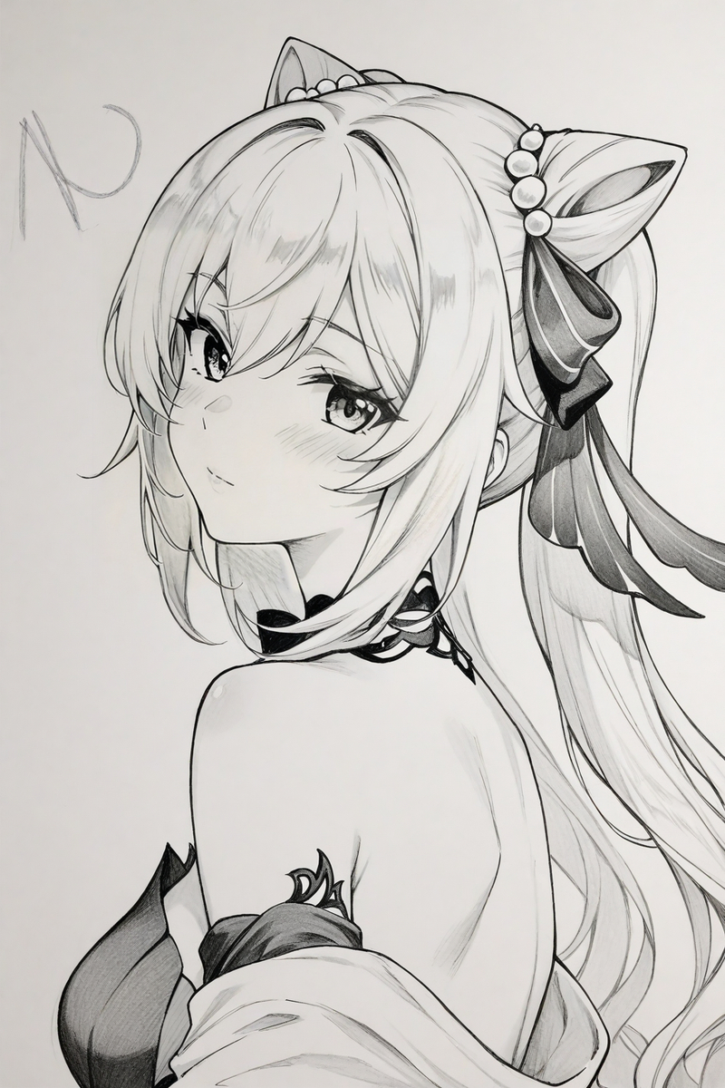 Keqing-pixiv插画-作品交流服务