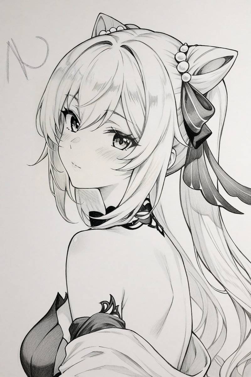 Keqing-pixiv插画-作品交流服务