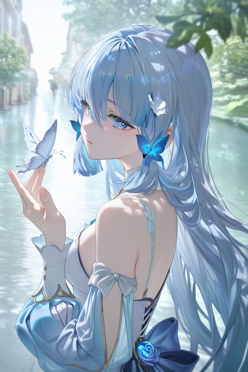 Kamisato Ayaka-pixiv插画-作品交流服务