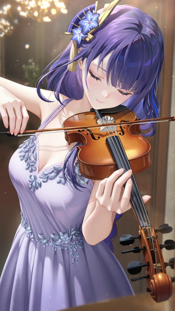 Raiden Shogun-pixiv插画-作品交流服务