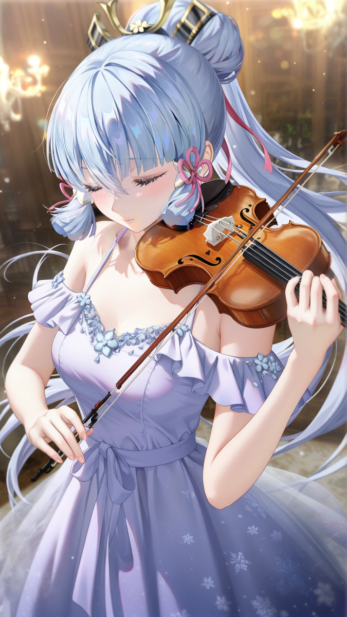 Sangonomiya Kokomi-pixiv插画-作品交流服务