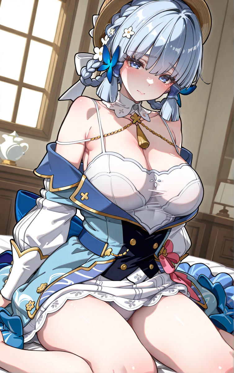 Kamisato Ayaka-pixiv插画-作品交流服务