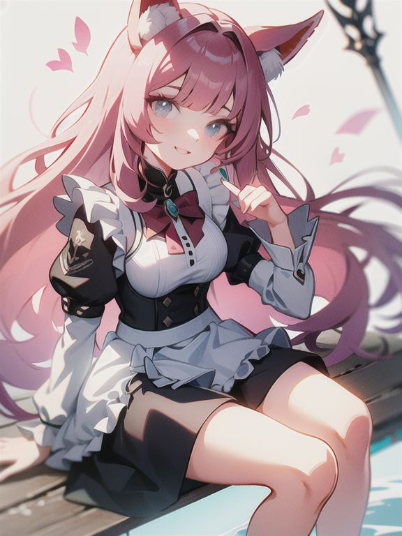 [AI] foxy maid-pixiv插画-作品交流服务