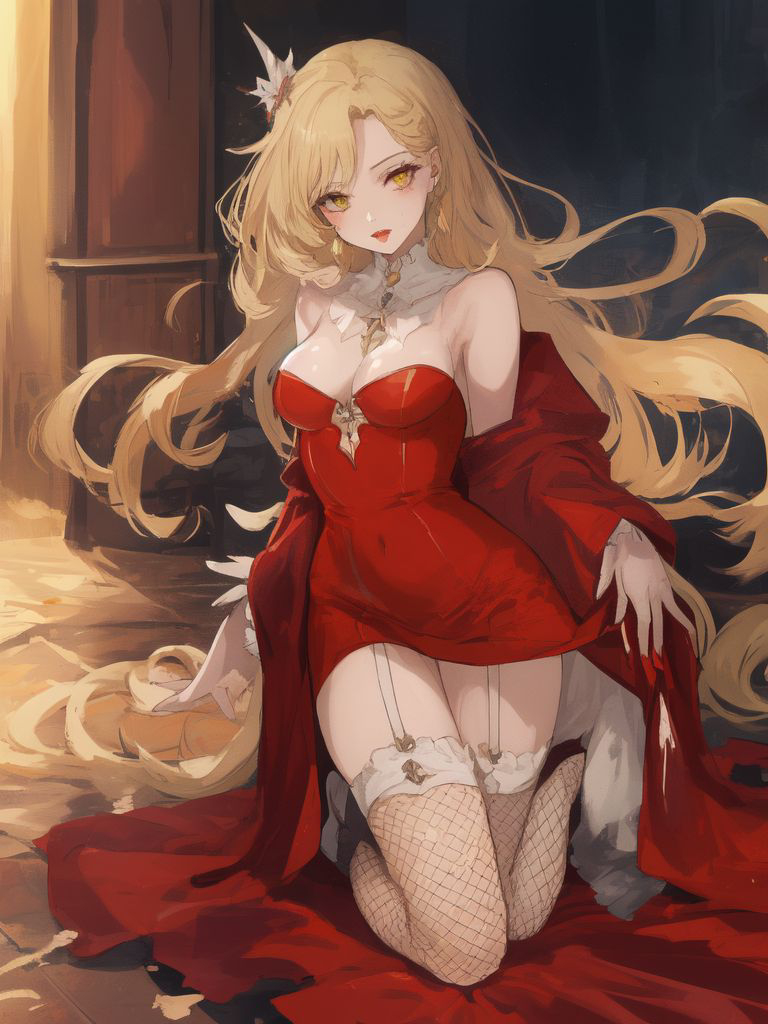 [AI] 金髪-pixiv插画-作品交流服务