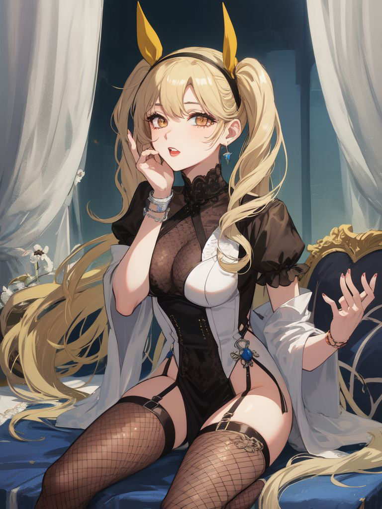 [AI] 金髪-pixiv插画-作品交流服务