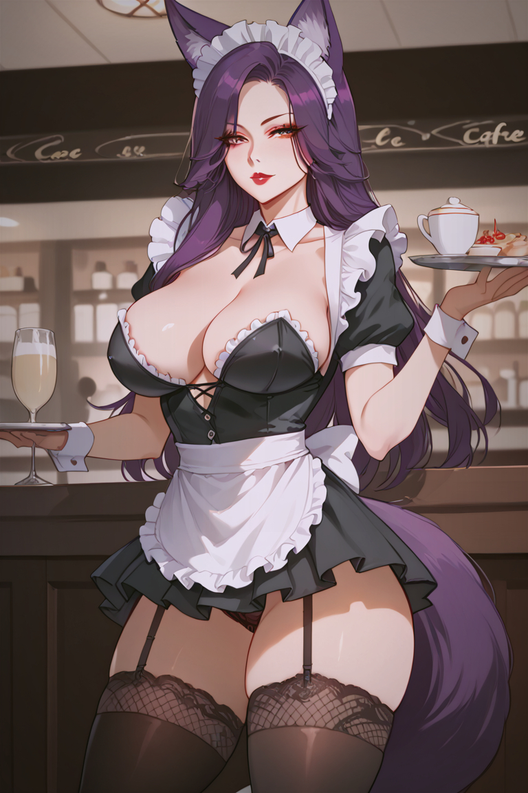 性感女仆-pixiv插画-作品交流服务