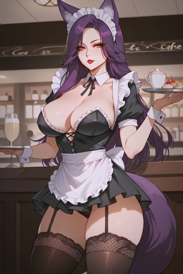 性感女仆-pixiv插画-作品交流服务