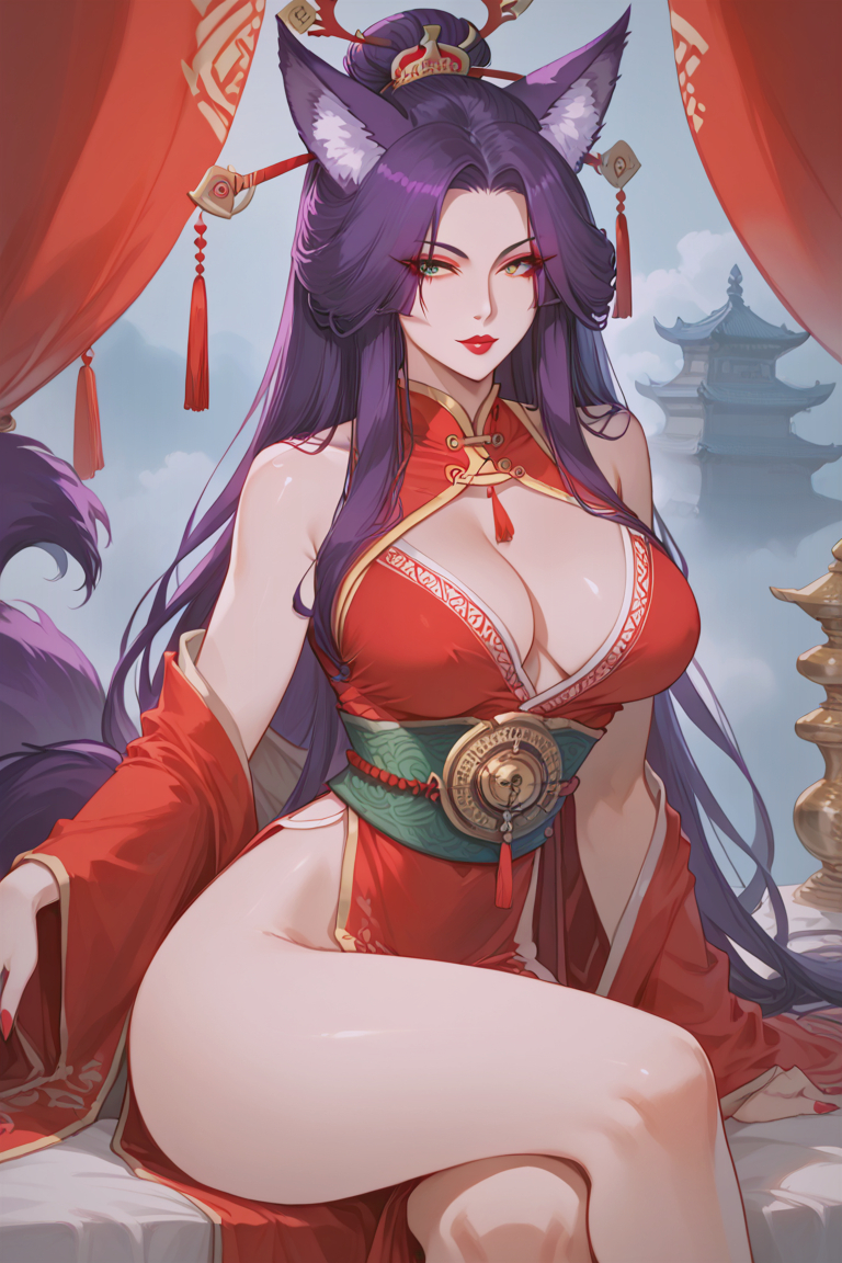 华服狐仙帝-pixiv插画-作品交流服务