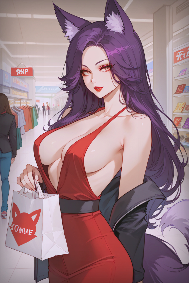 商场的约会-pixiv插画-作品交流服务