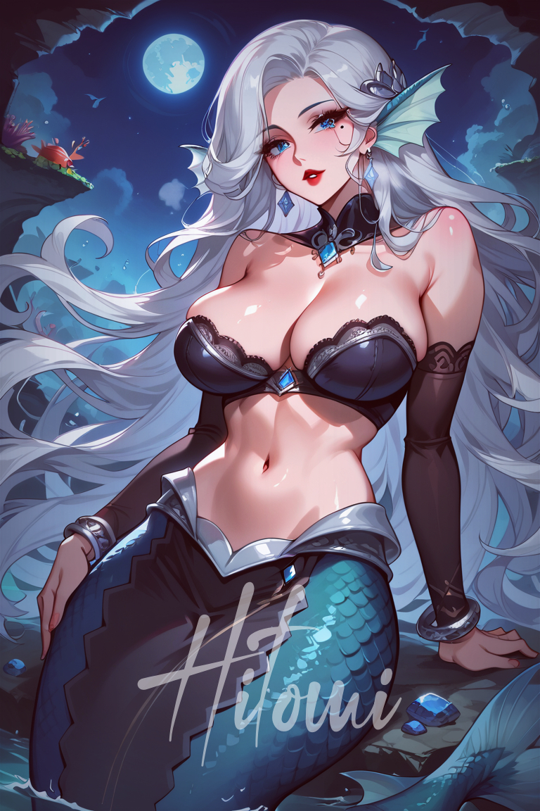 潮海之歌者-pixiv插画-作品交流服务