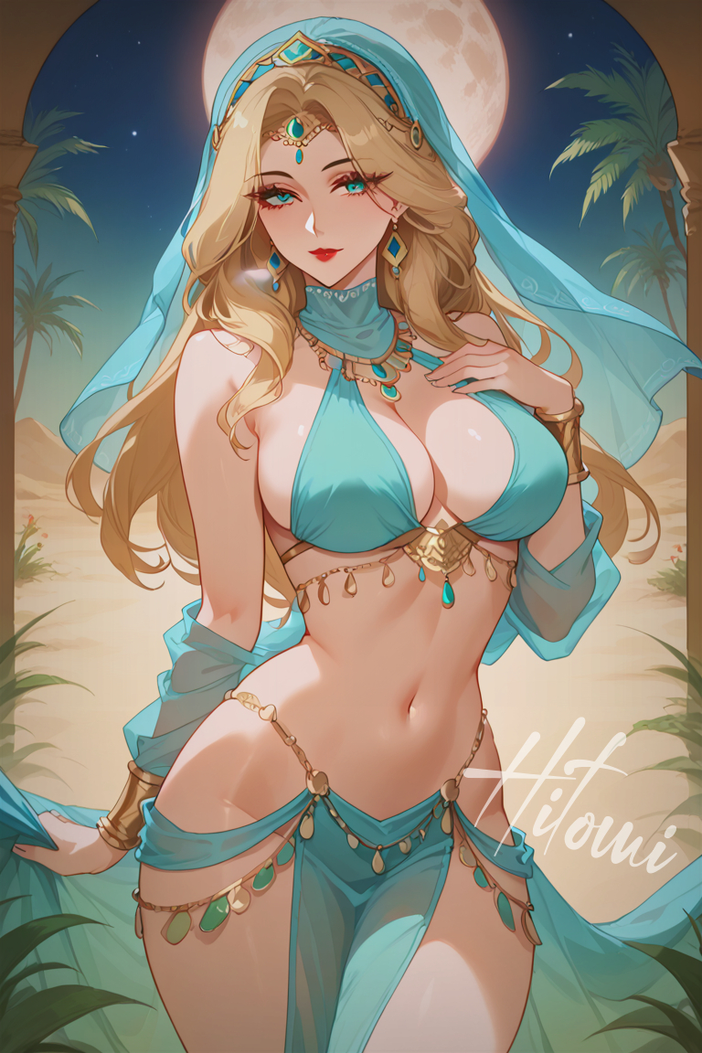 异域舞娘-pixiv插画-作品交流服务