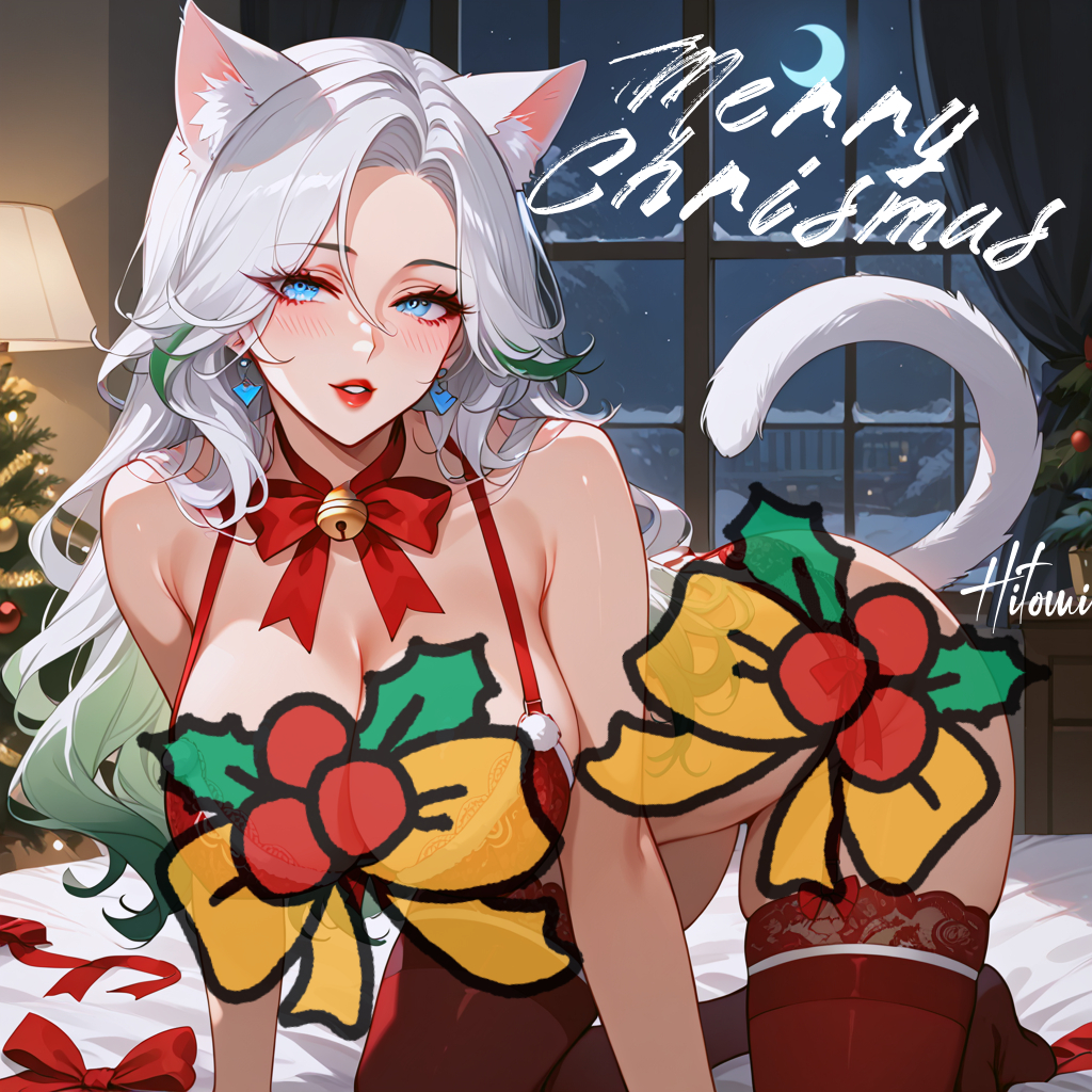 圣诞节快乐-pixiv插画-作品交流服务