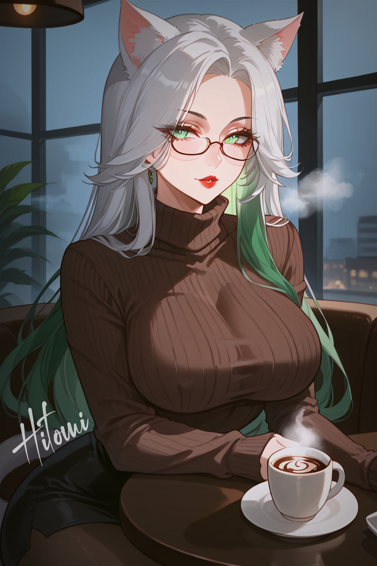 OC-冬天的尾巴-pixiv插画-作品交流服务