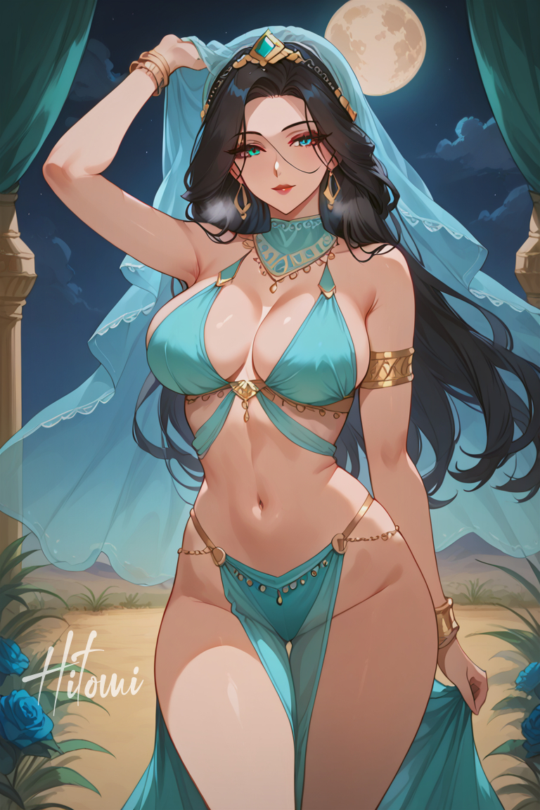 月下舞-pixiv插画-作品交流服务