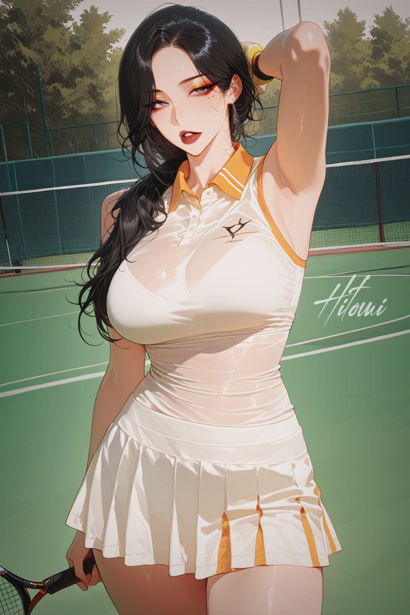 网球天使-pixiv插画-作品交流服务