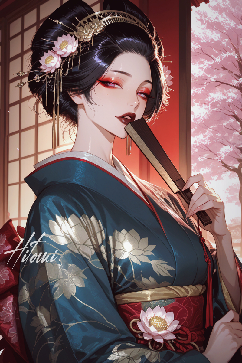 胭脂玉-三月樱🌸-pixiv插画-作品交流服务