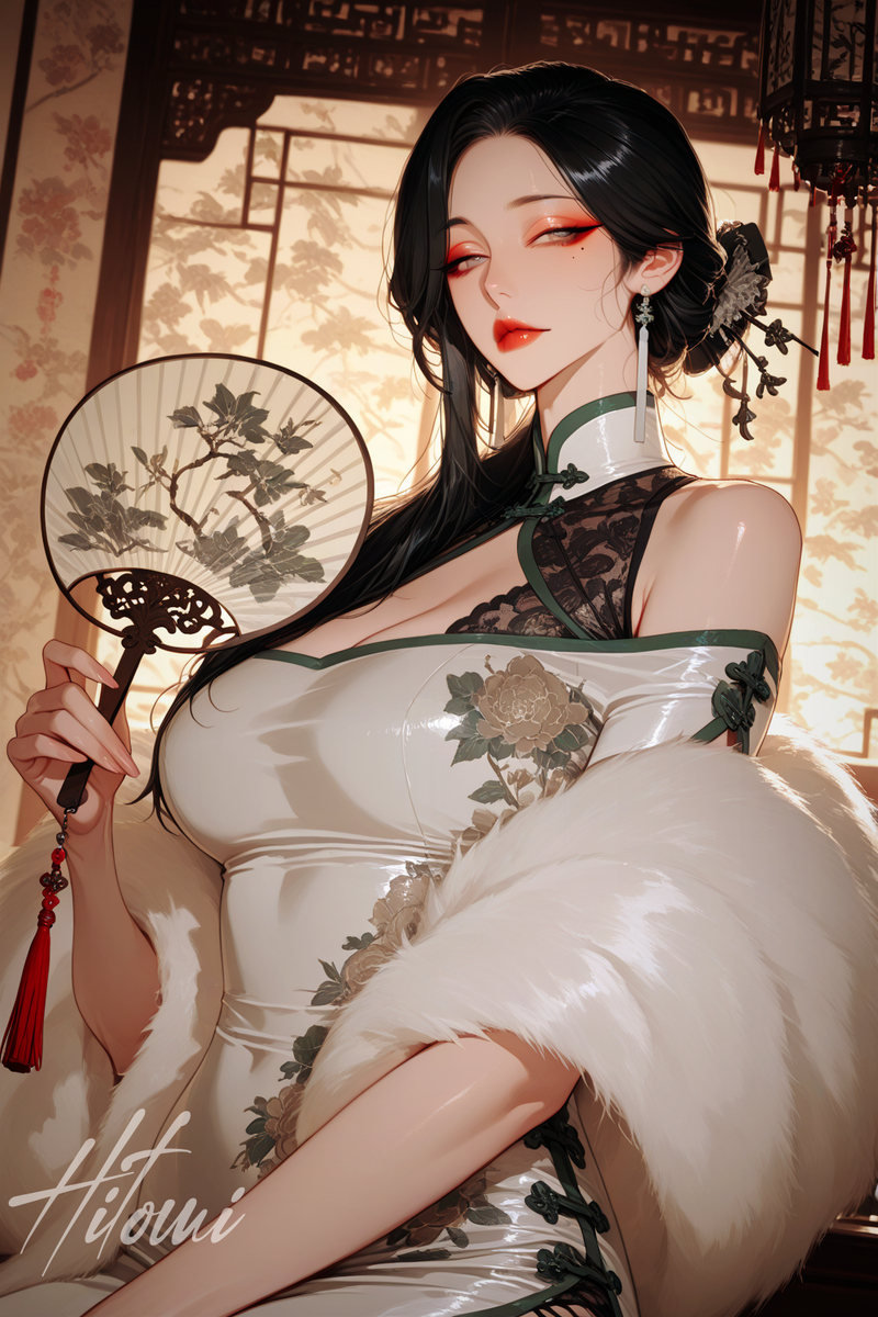 胭脂玉-雾里看花-pixiv插画-作品交流服务