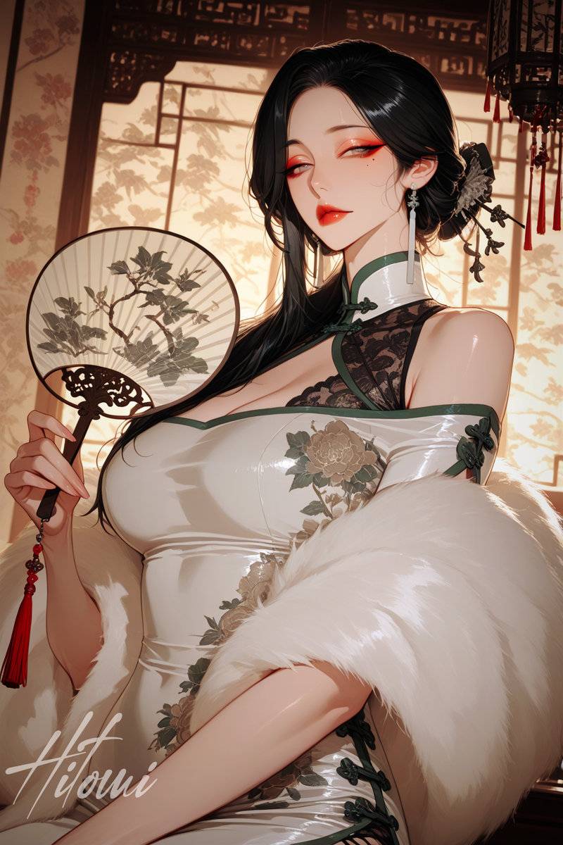 胭脂玉-雾里看花-pixiv插画-作品交流服务