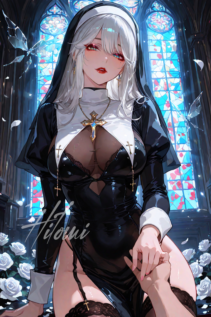 修道院魅影(新老画风更替)-pixiv插画-作品交流服务