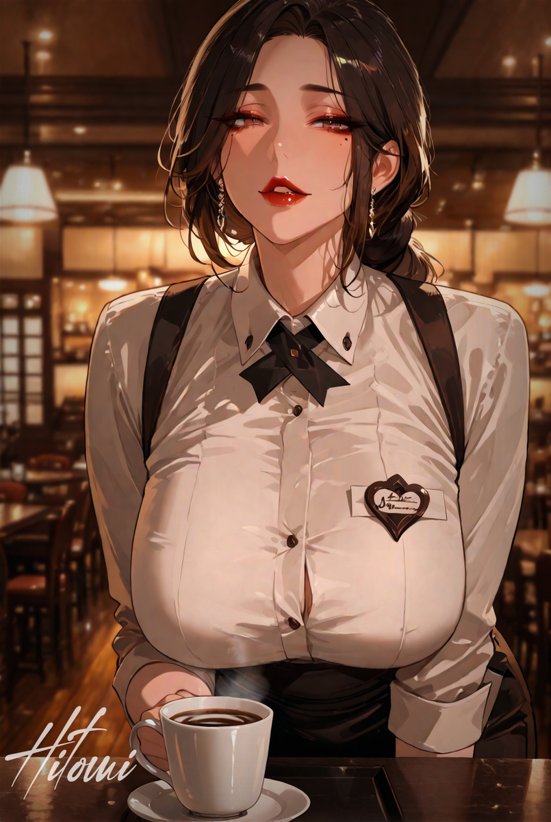 咖啡时间-pixiv插画-作品交流服务