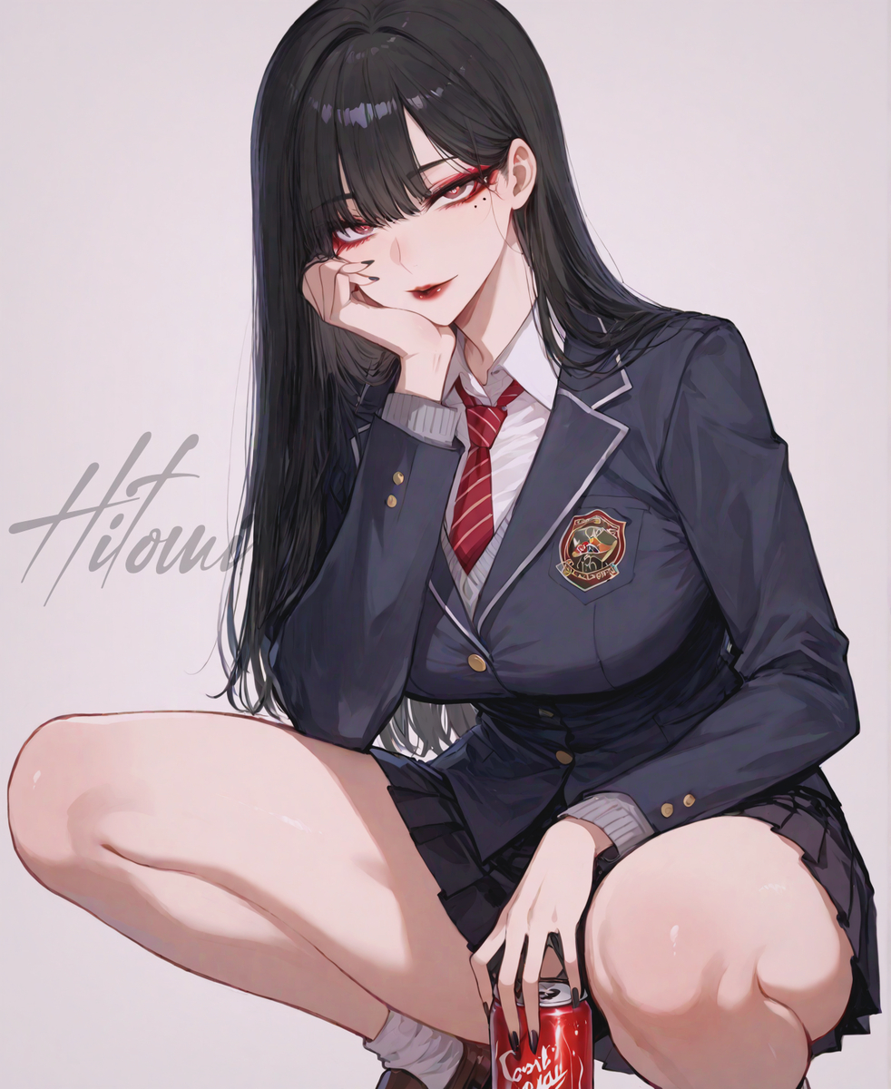 饮可乐咩？-pixiv插画-作品交流服务