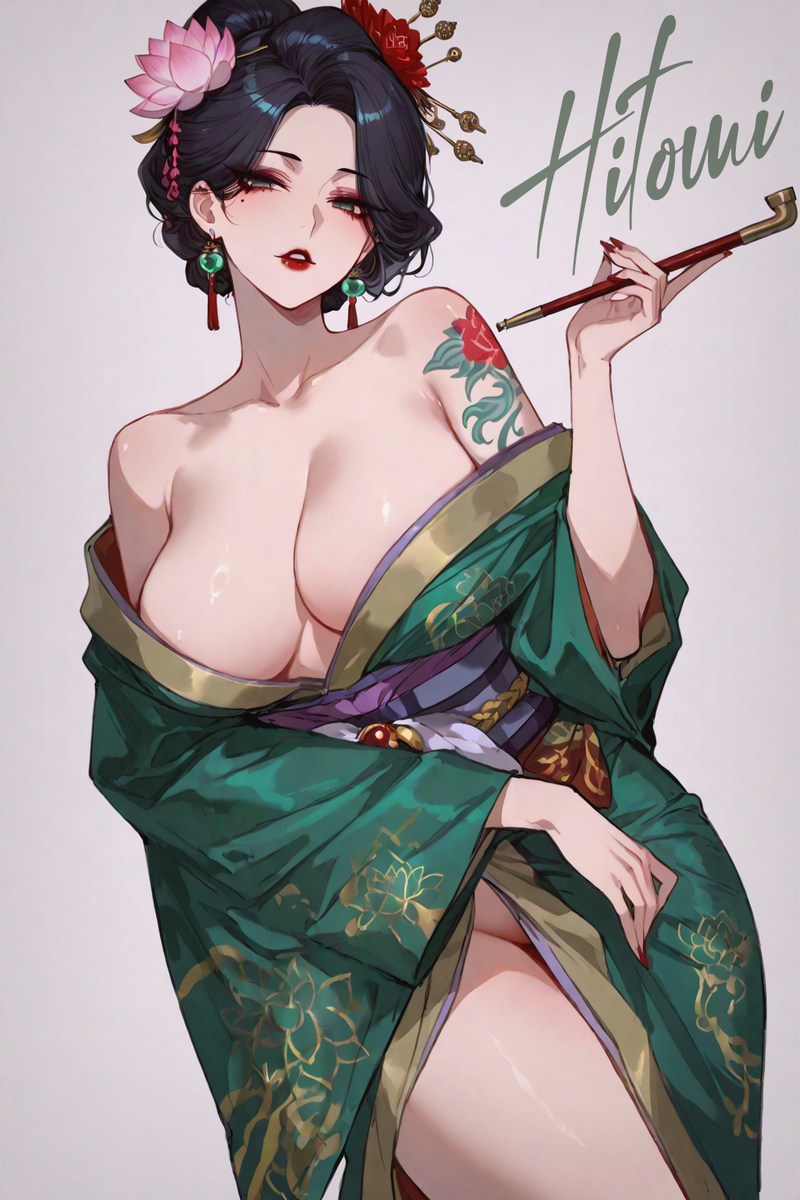 凝烟-青莲-pixiv插画-作品交流服务