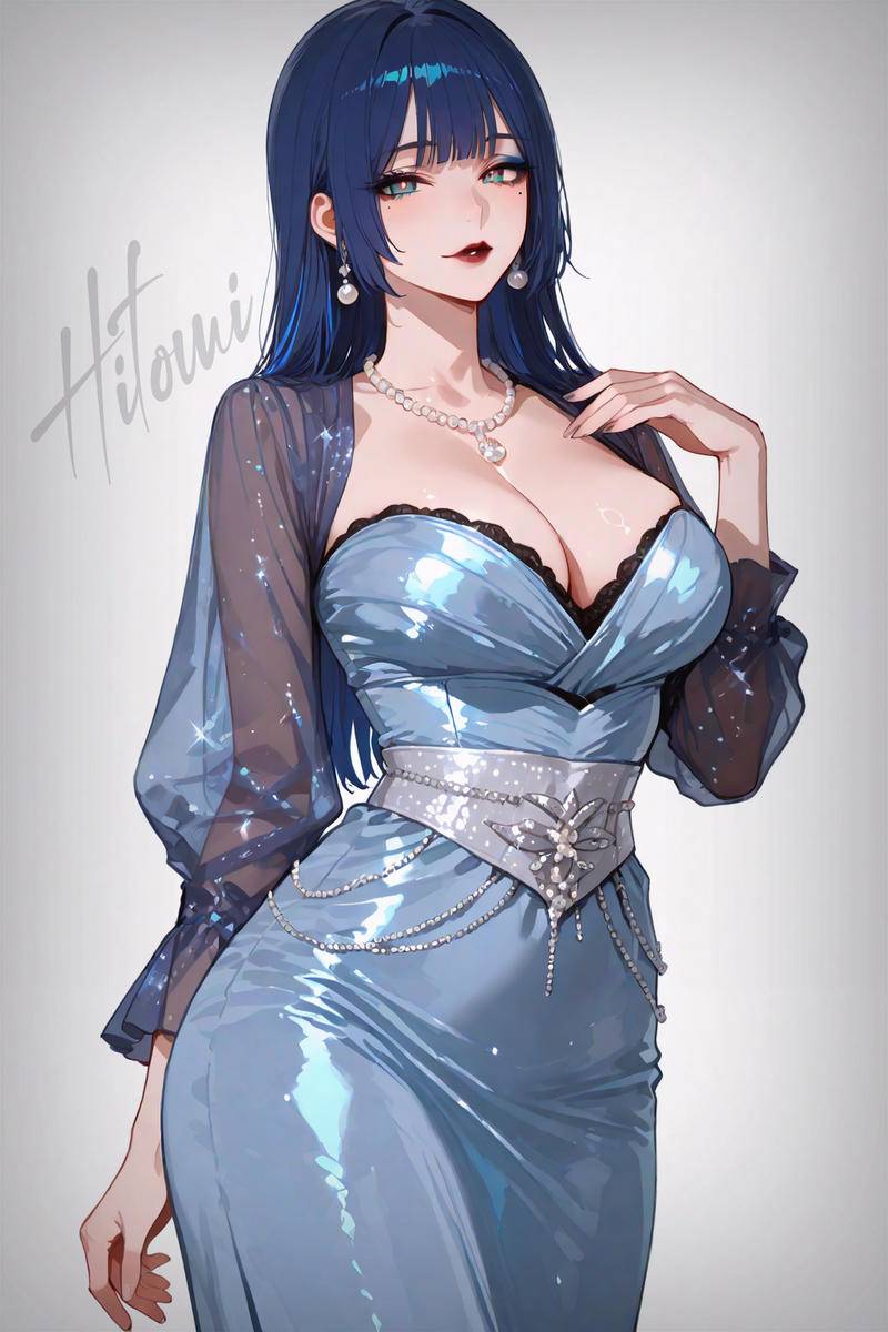 席琳-名媛-pixiv插画-作品交流服务