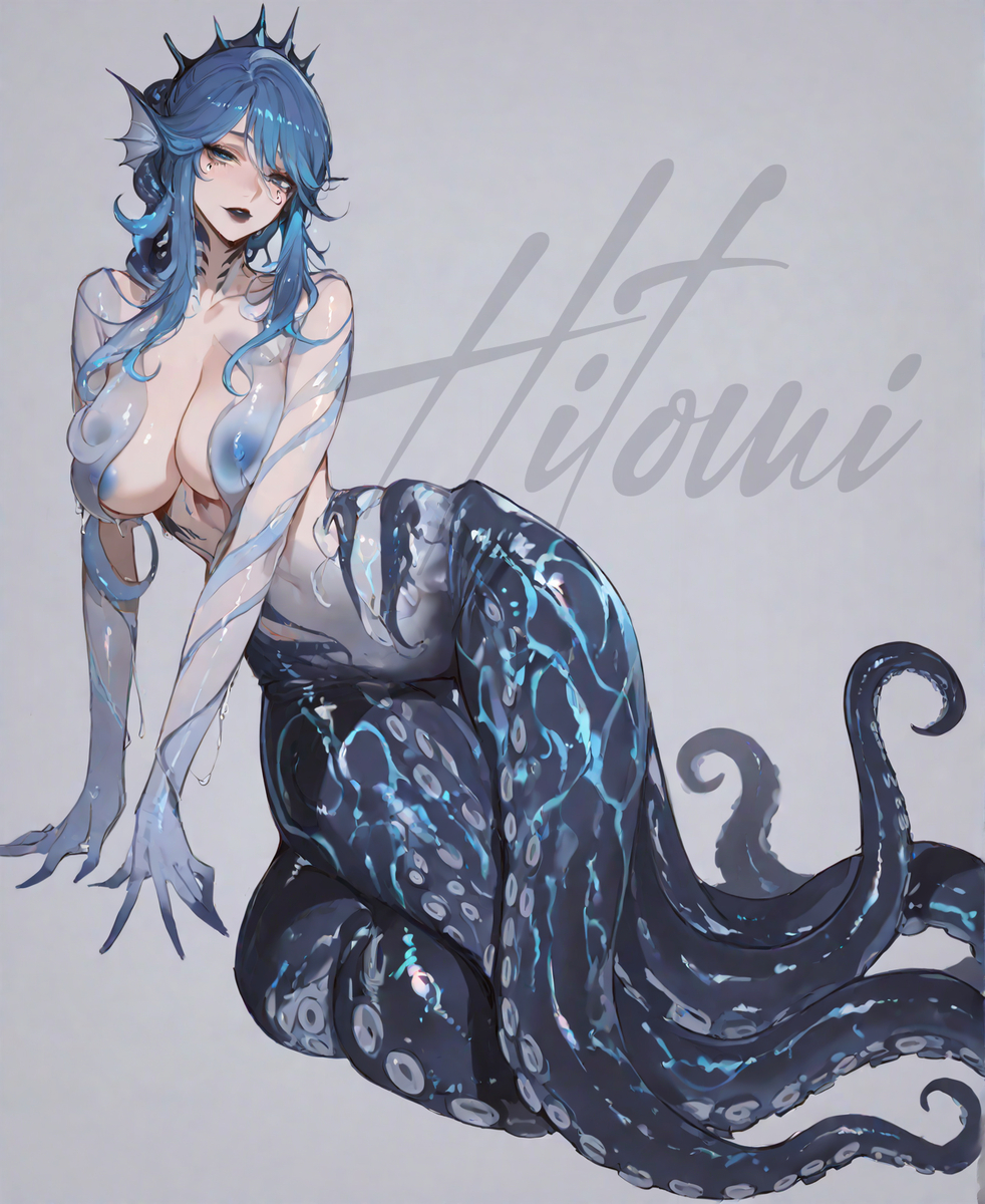 席琳-海妖塞壬-pixiv插画-作品交流服务