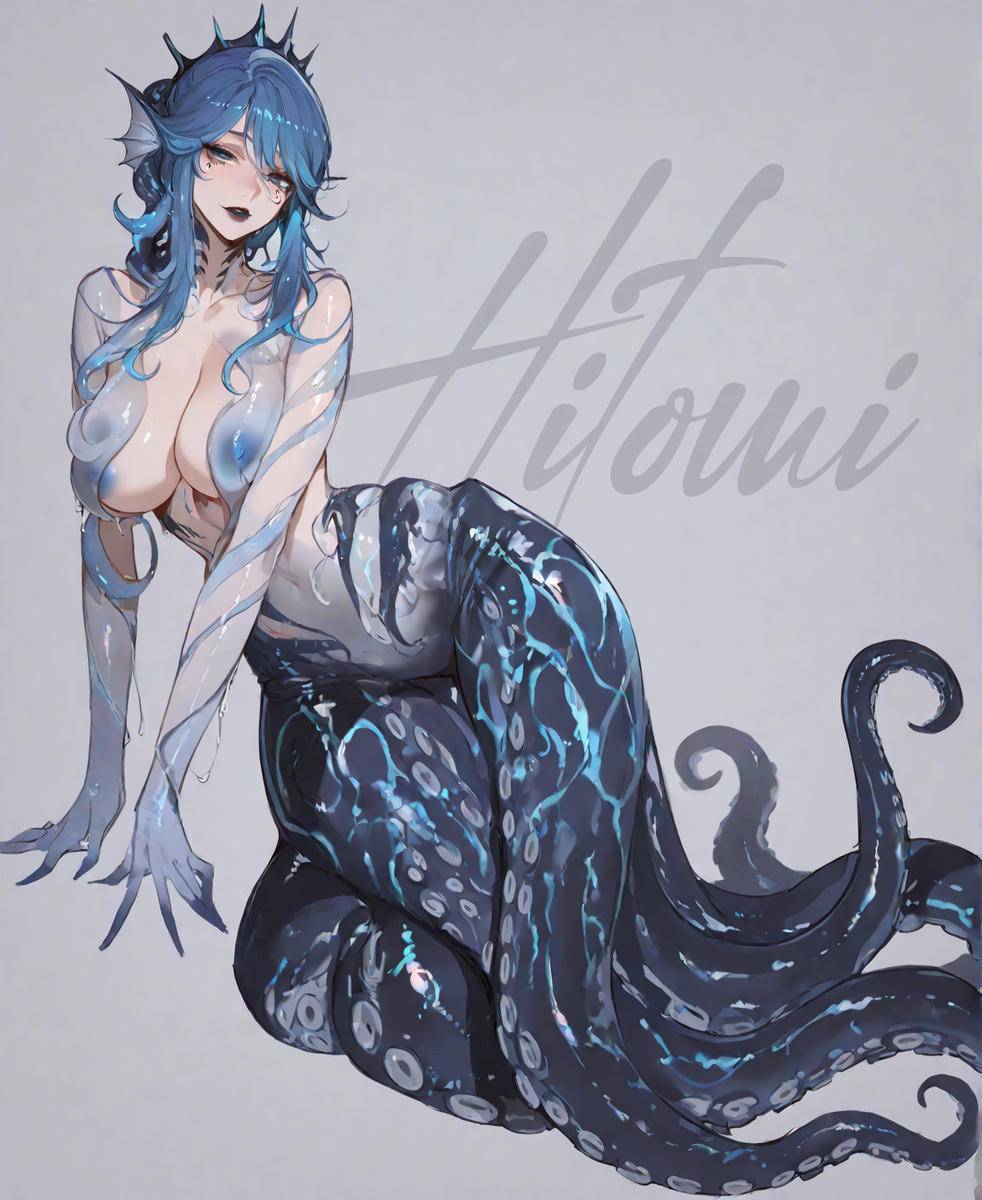 席琳-海妖塞壬-pixiv插画-作品交流服务