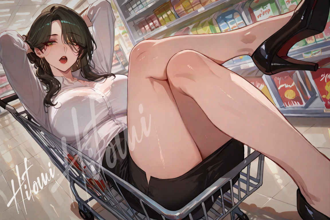 🛒购物车大冒险🛒-pixiv插画-作品交流服务