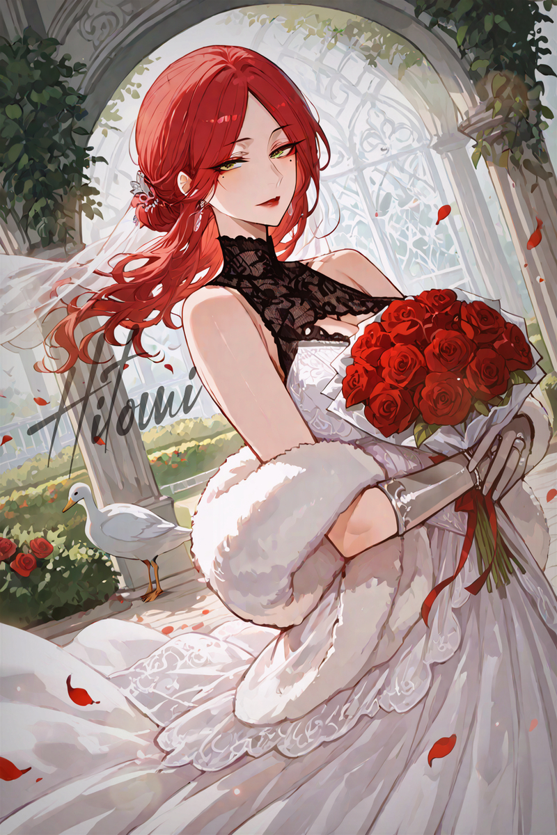 薔薇之恋-pixiv插画-作品交流服务