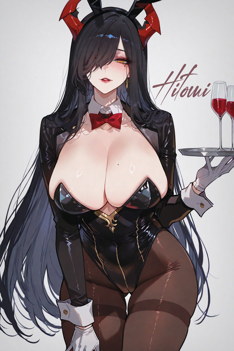 腓特烈大帝-兔女郎-pixiv插画-作品交流服务