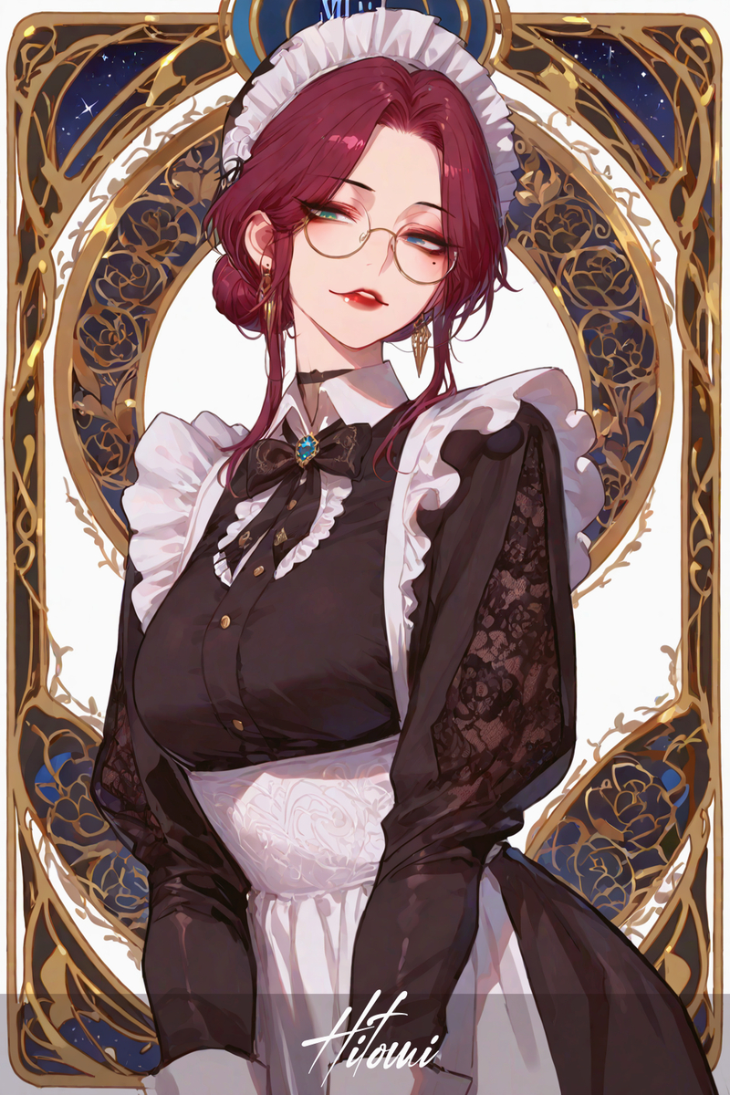 皇室女仆-pixiv插画-作品交流服务