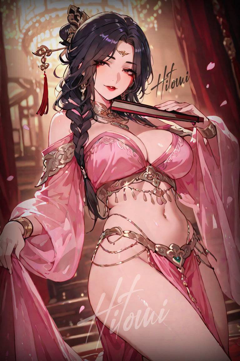 胡姬-pixiv插画-作品交流服务