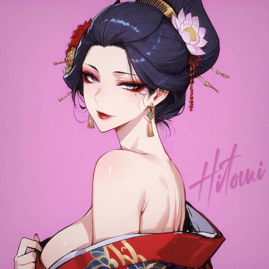 芸者-pixiv插画-作品交流服务