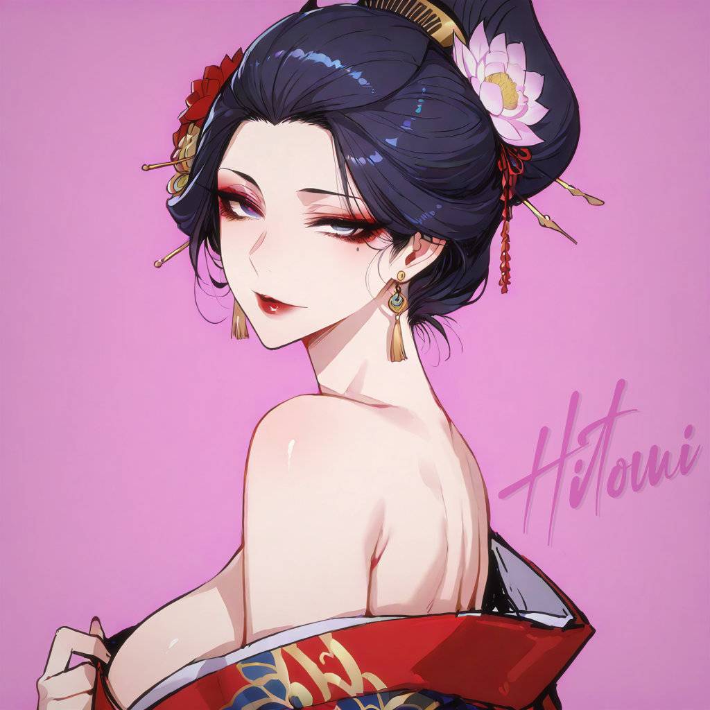 芸者-pixiv插画-作品交流服务