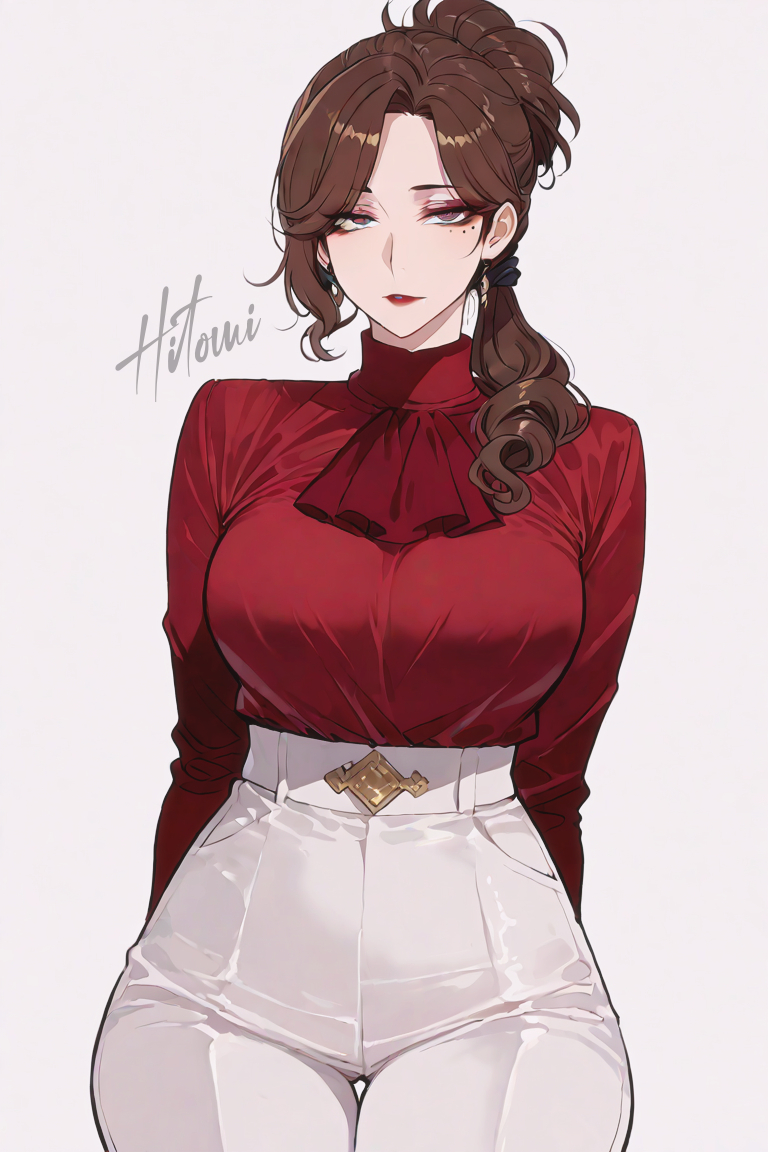 妈妈穿上了她的礼仪服装-pixiv插画-作品交流服务