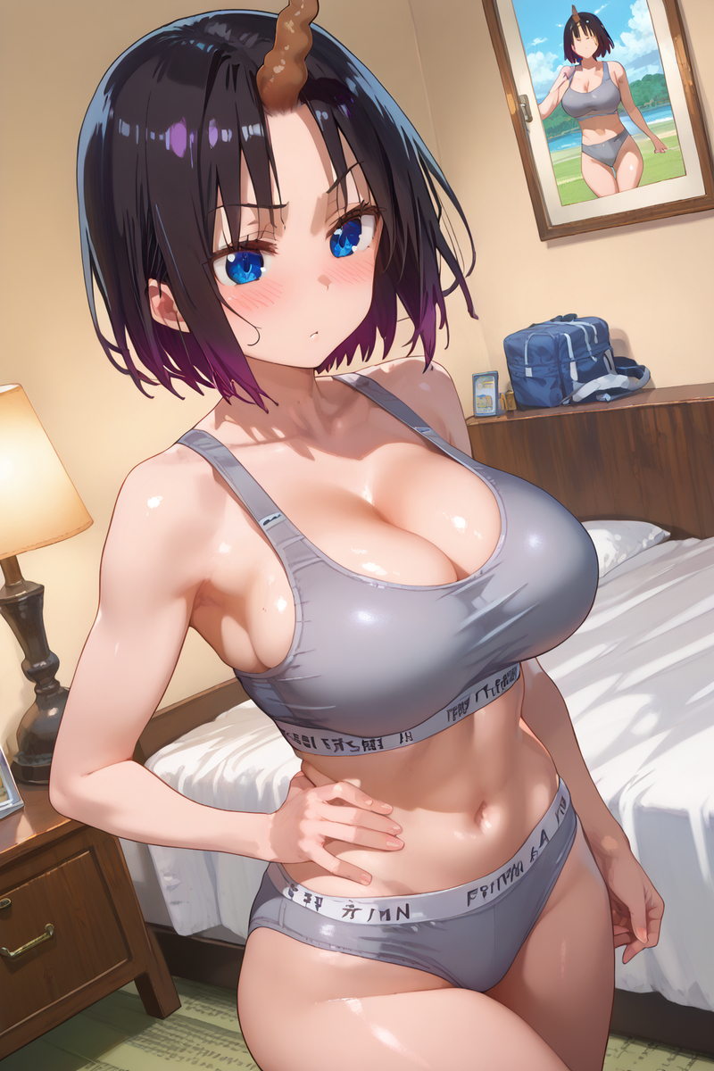 Sports bra:-pixiv插画-作品交流服务