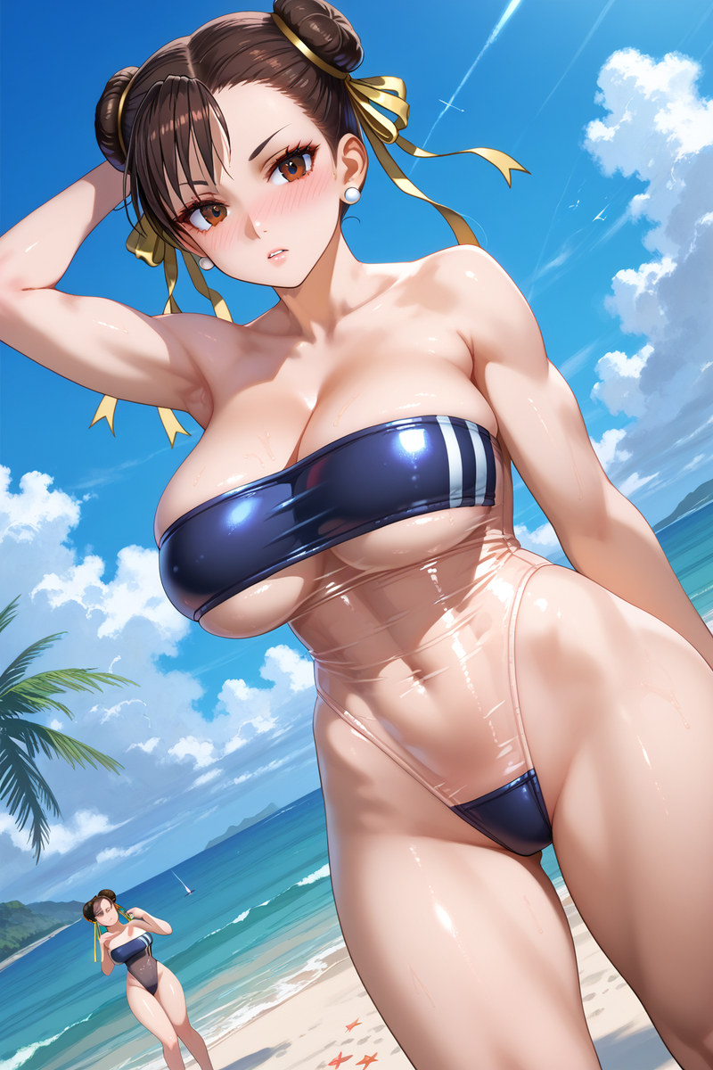 Gris bikini:-pixiv插画-作品交流服务