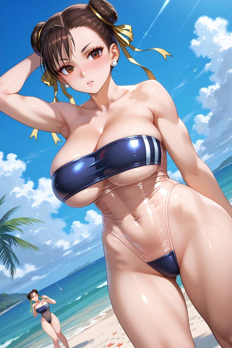 Gris bikini:-pixiv插画-作品交流服务
