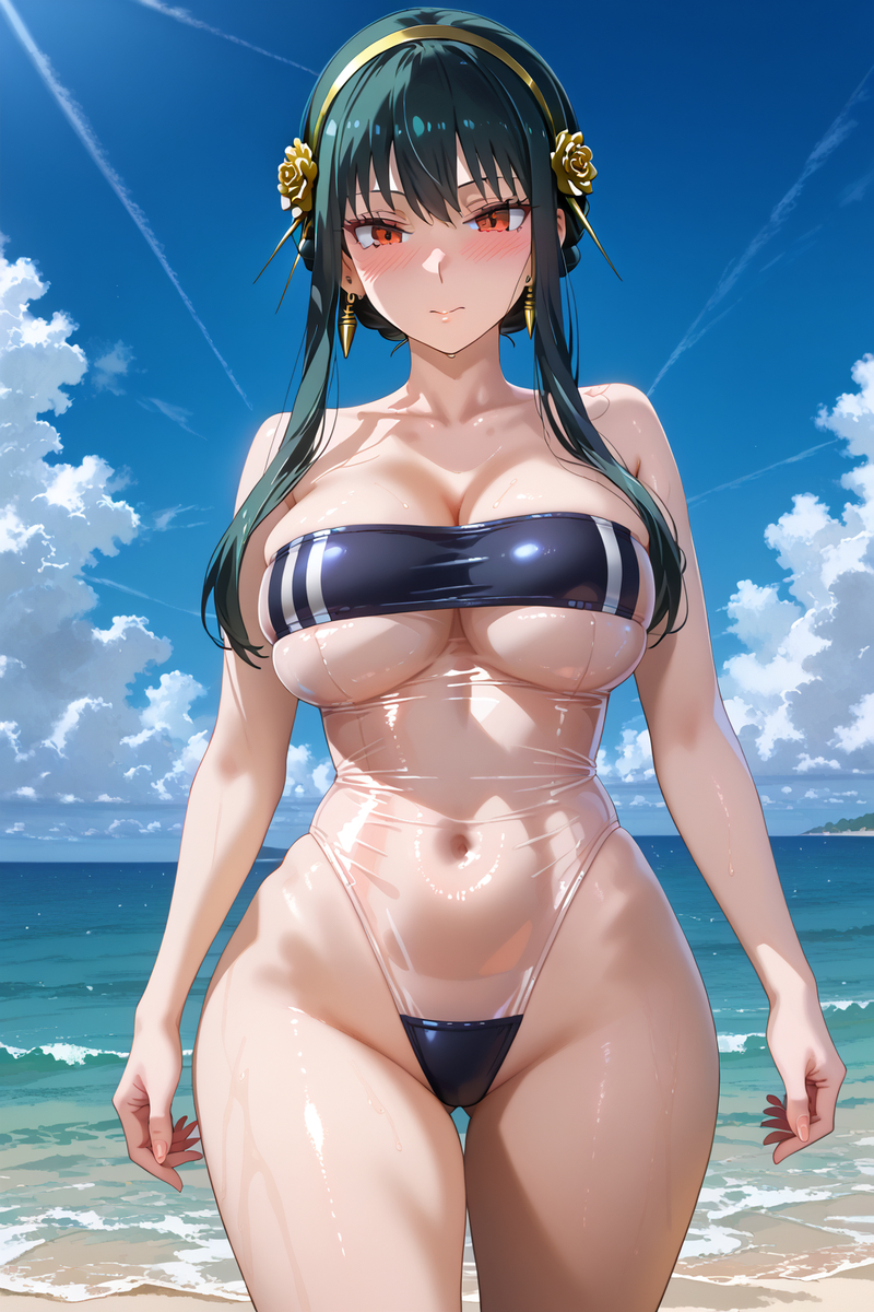 Gris bikini:-pixiv插画-作品交流服务