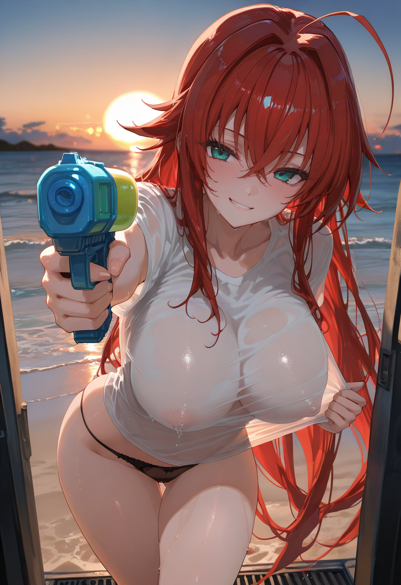 Water gun:-pixiv插画-作品交流服务